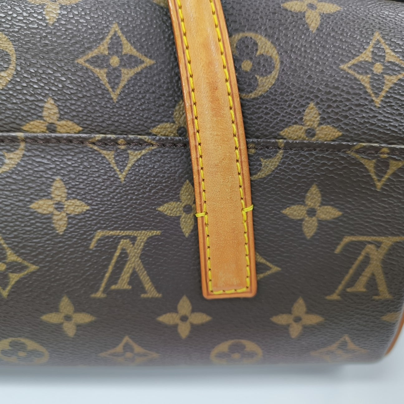 SONATINE Monogram Coated Canvas Brown