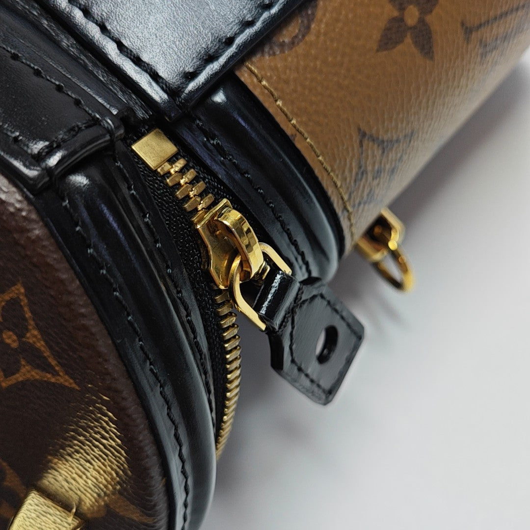 CANNES PM Monogram Coated Canvas Brown