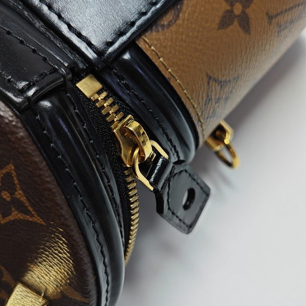 CANNES PM Monogram Coated Canvas Brown