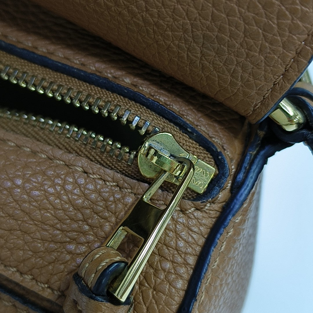 Puzzle Mini Calfskin Brown