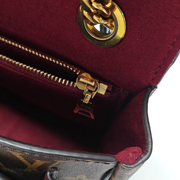 PASSY Monogram Coated Canvas Brown
