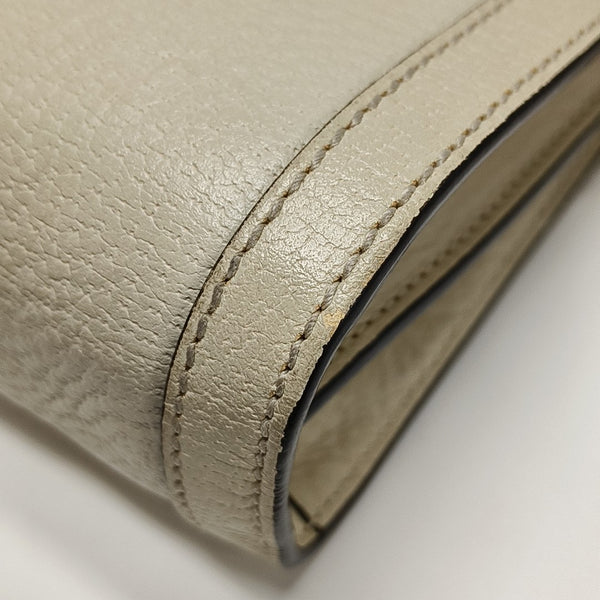 Ophidia Small Calfskin White