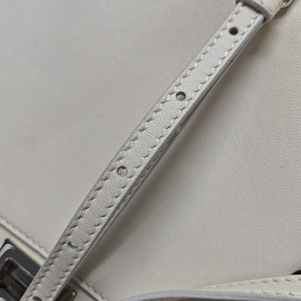 Peekaboo Mini Calfskin White