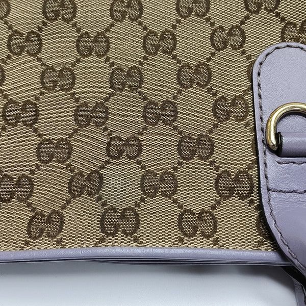 Monogram Canvas Tote Bag Brown