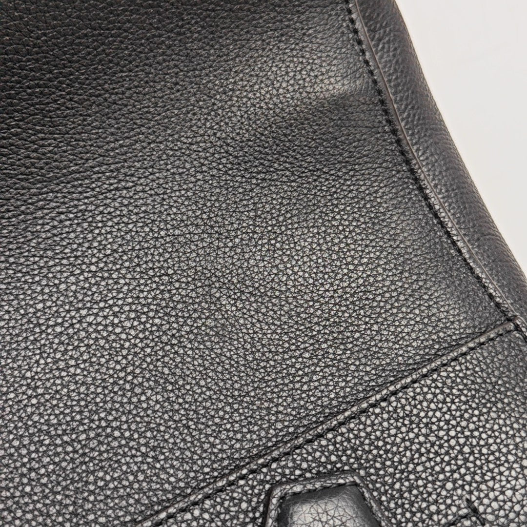 CITY STEAMER MM Calfskin Black