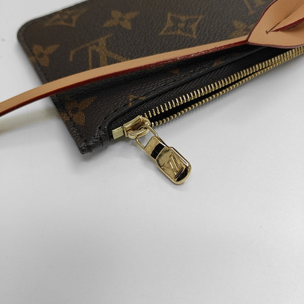 ALL IN Monogram Coated Canvas Brown