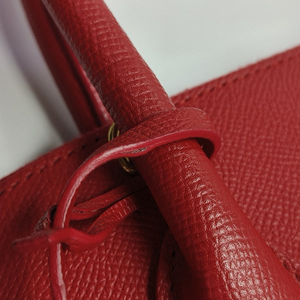 Ville Medium Calfskin Red