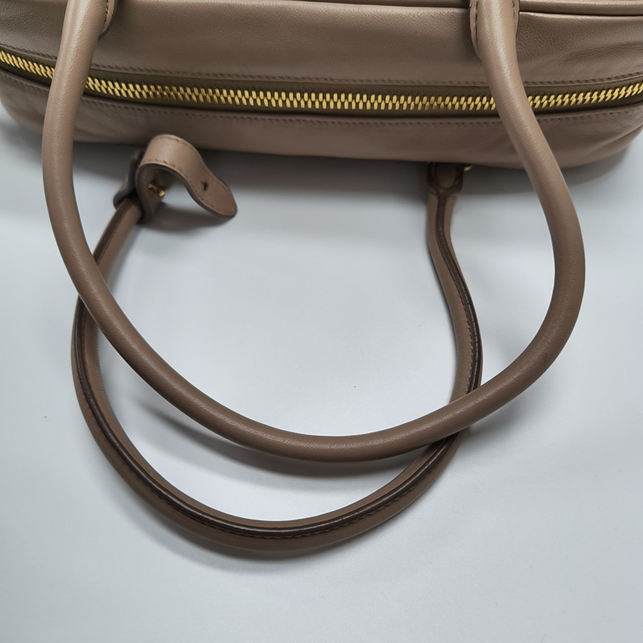 Arcadie Matelassé Quilted Lambskin Beige