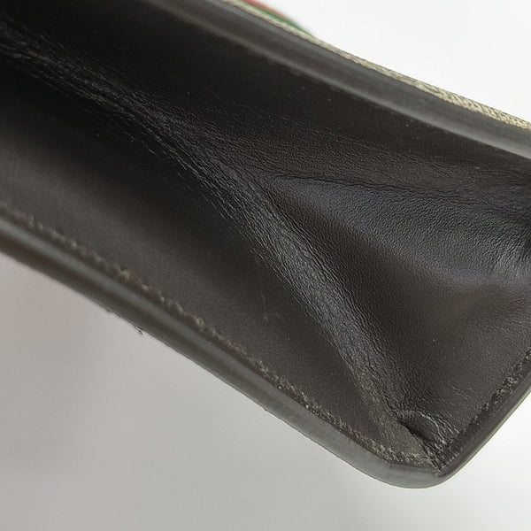 GG Supreme Monogram Coated Canvas Black