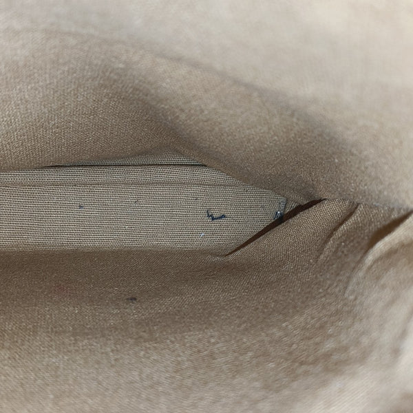 Coated Canvas Tote Bag Brown