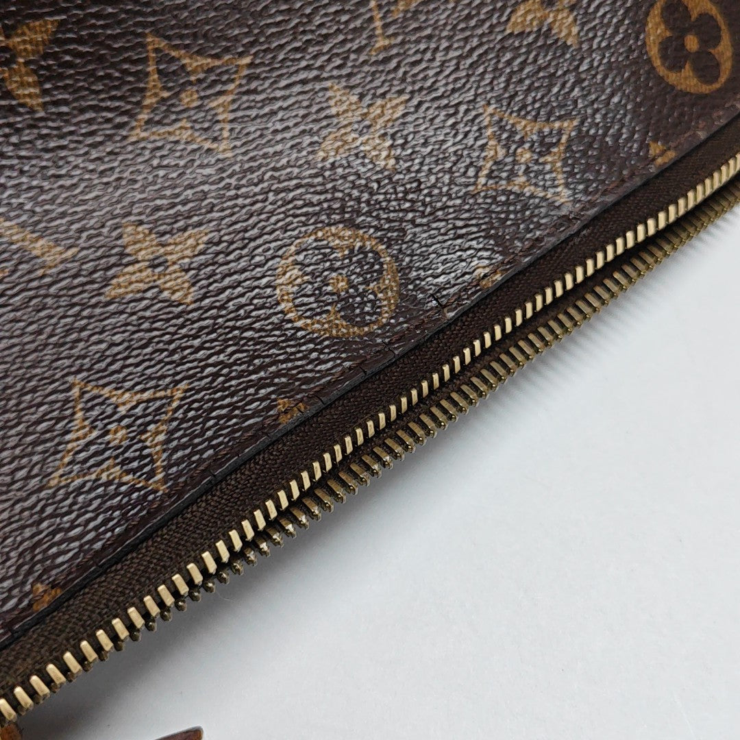 TUILERIES Monogram Coated Canvas Brown