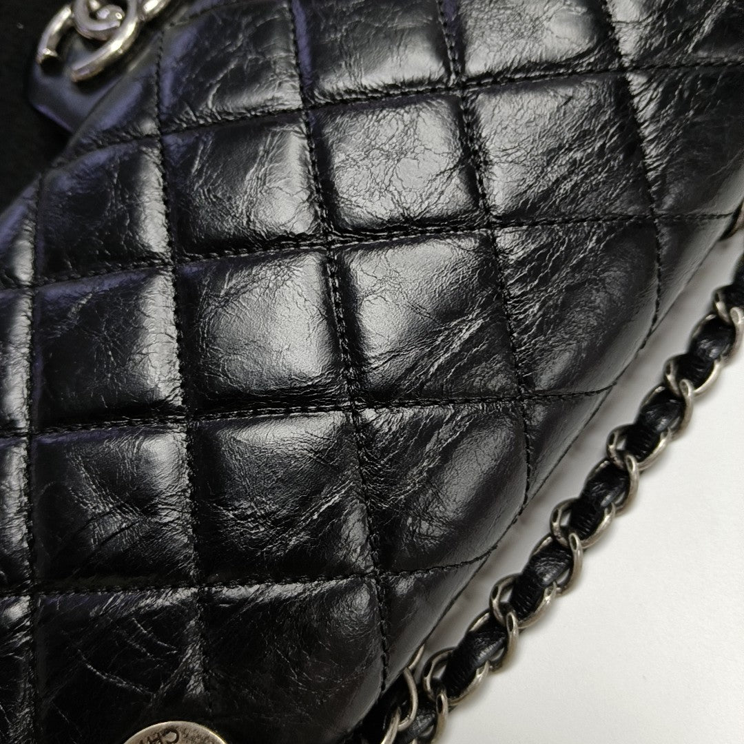 Quilted Calfskin Black