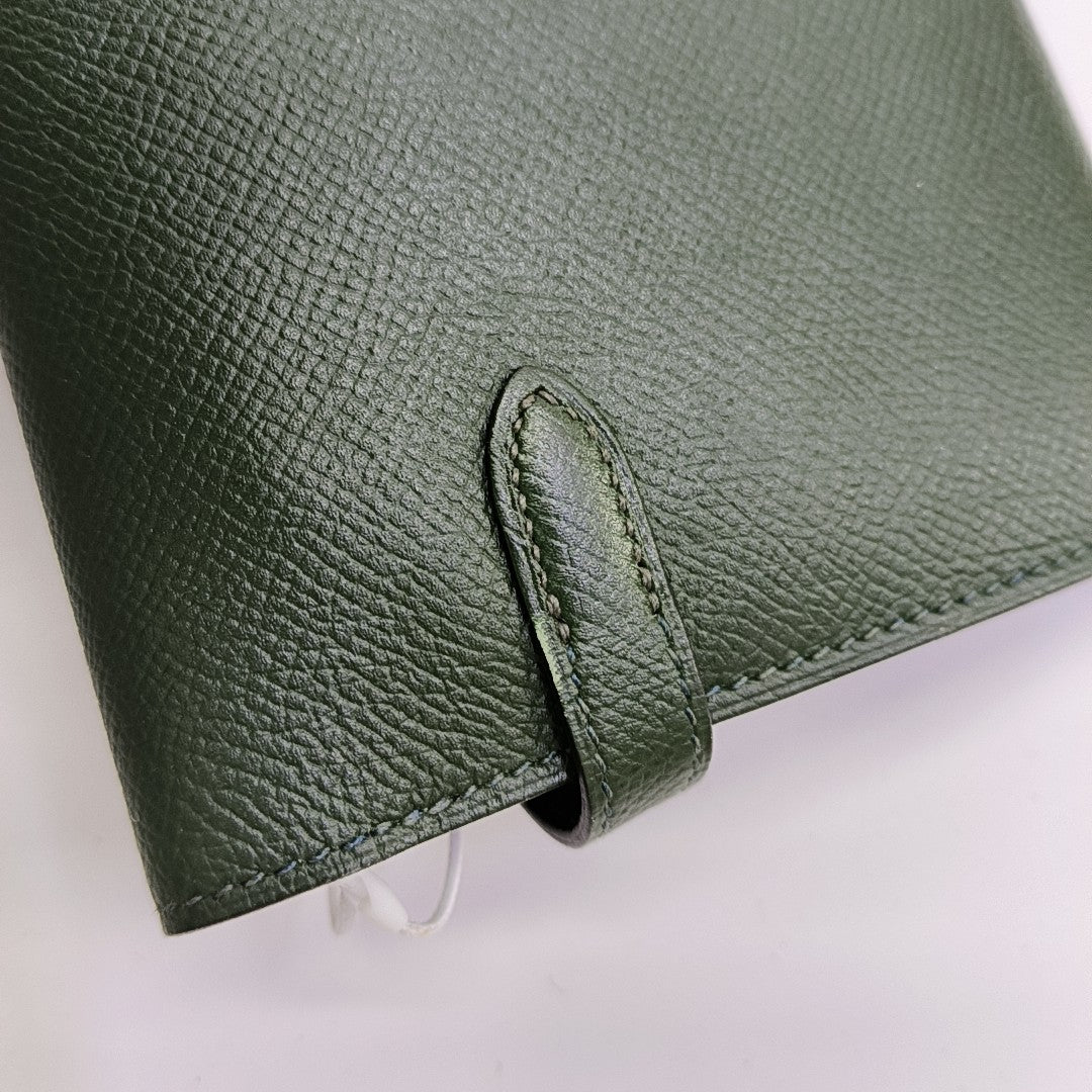 Kelly 20 Epsom Green Wallet