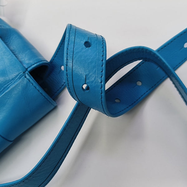 Cassette Mini Calfskin Blue