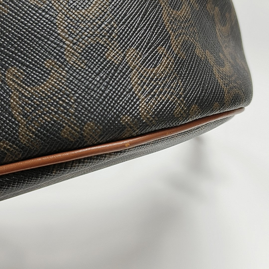 AVA Small Coated Canvas Brown