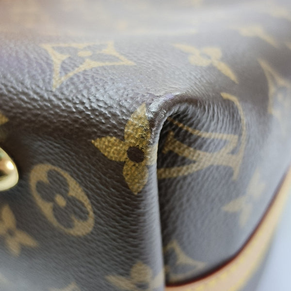 CARRYALL PM Monogram Coated Canvas Brown