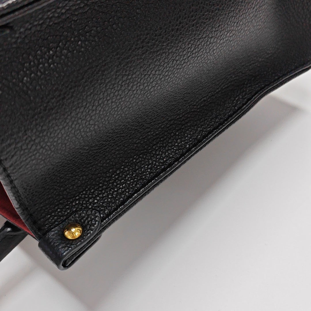 ONTHEGO PM Calfskin Black