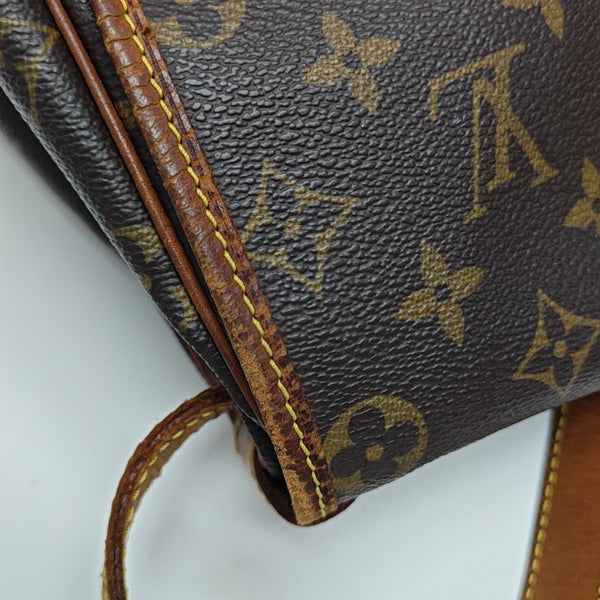 SAUMUR 35 Monogram Coated Canvas Brown