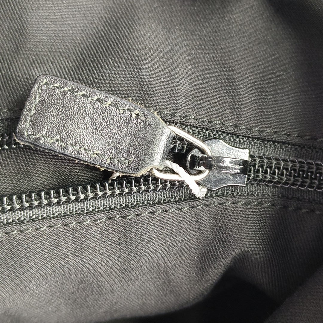 Monogram Canvas Top Handle Bag Black
