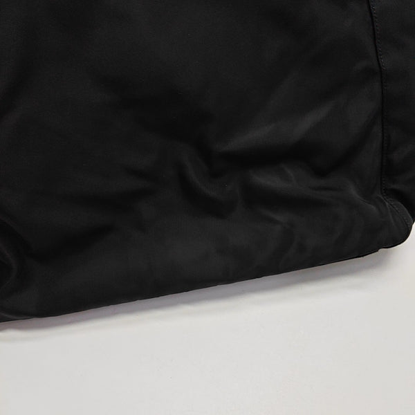 Nylon Top Handle Bag Black
