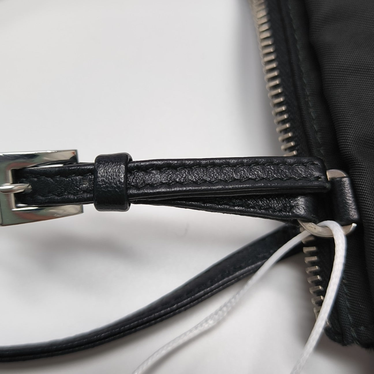 Nylon Shoulder Bag Black