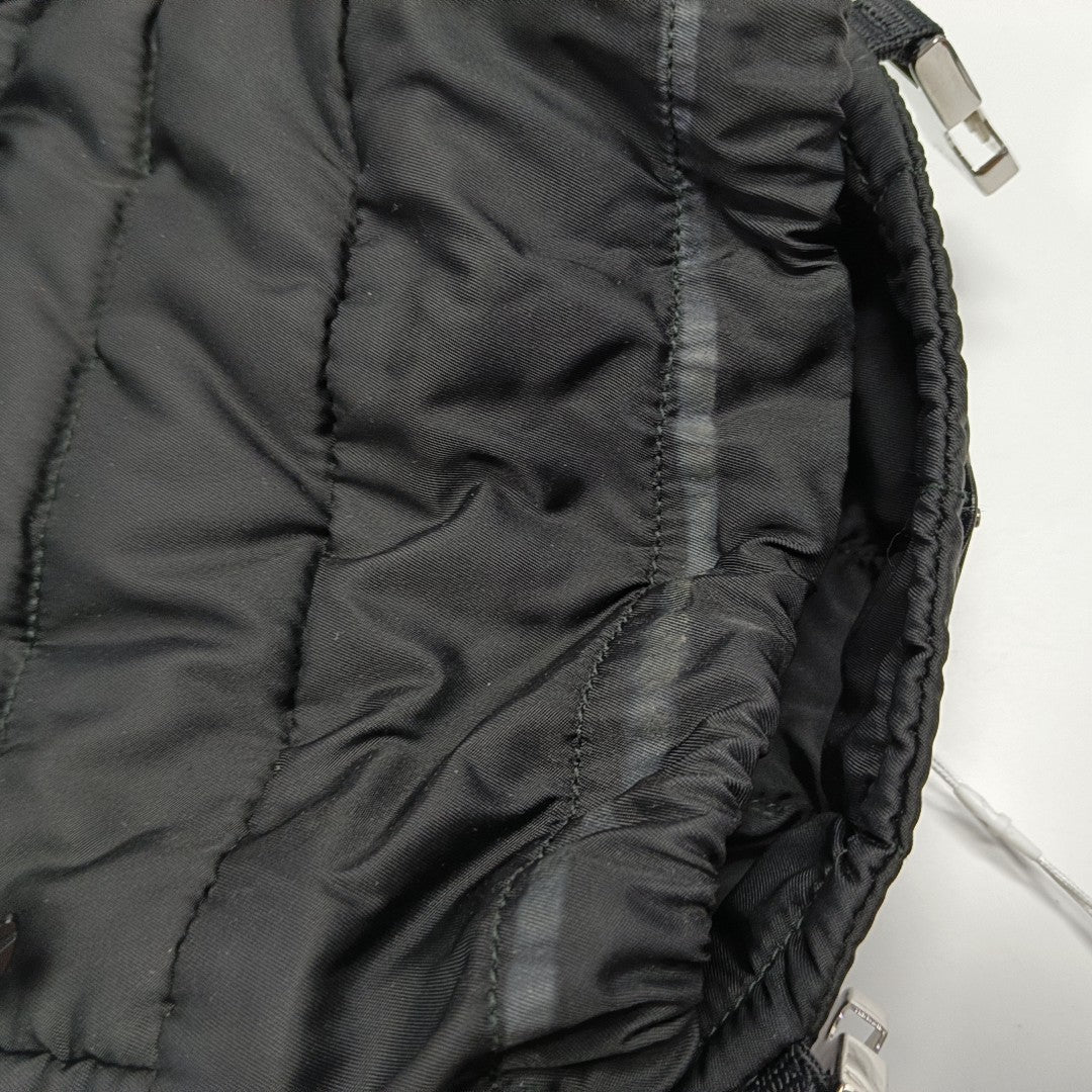 Nylon Backpack Black