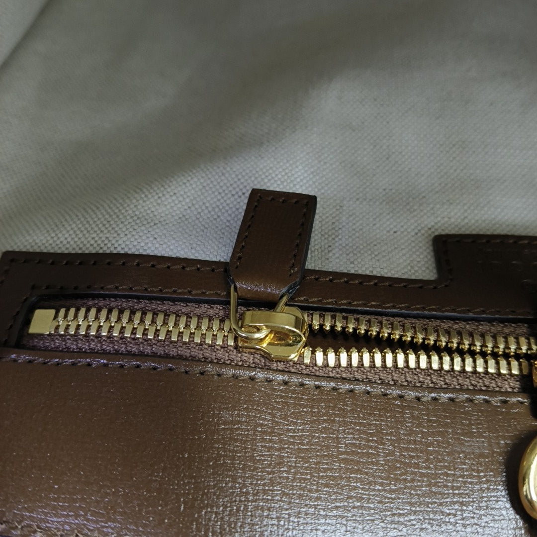Retro Small Monogram Coated Canvas Brown