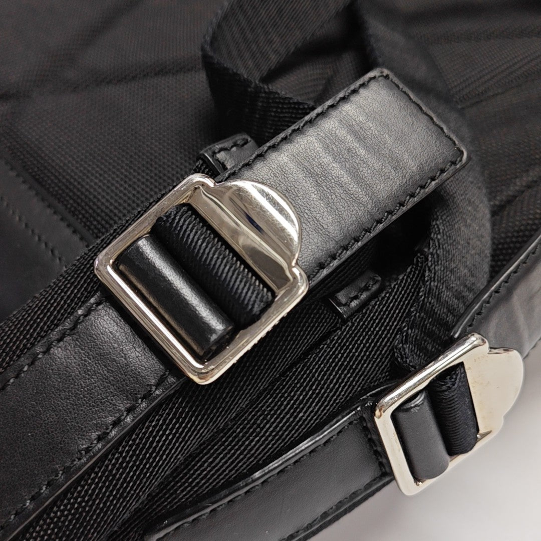The Rucksack Canvas Black