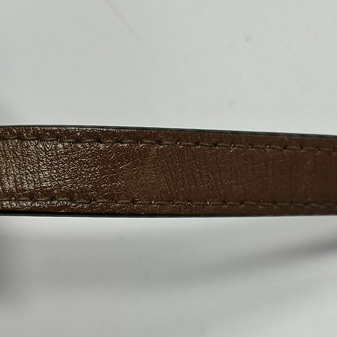 Horsebit 1955 Small Coated Canvas Beige