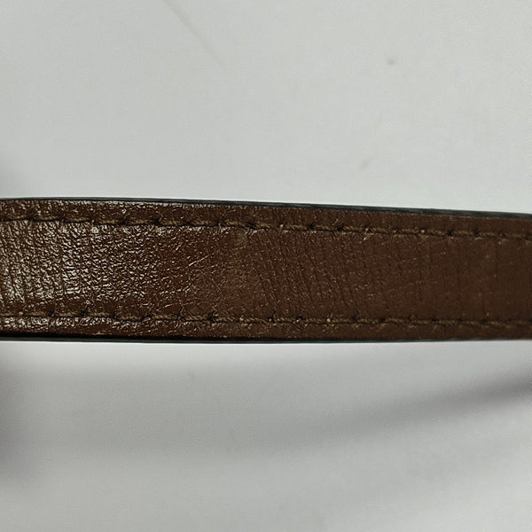 Horsebit 1955 Small Coated Canvas Beige