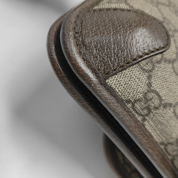 Neo Vintage Small Monogram Coated Canvas Beige
