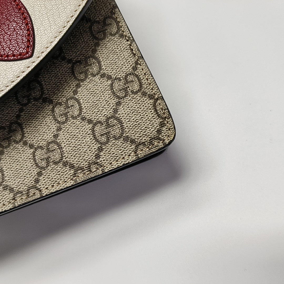 Monogram Coated Canvas Shoulder Bag Beige