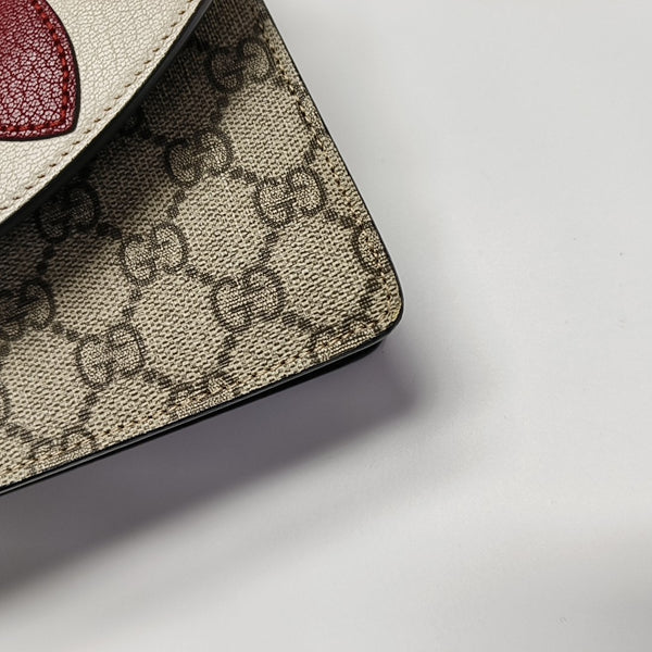 Monogram Coated Canvas Shoulder Bag Beige