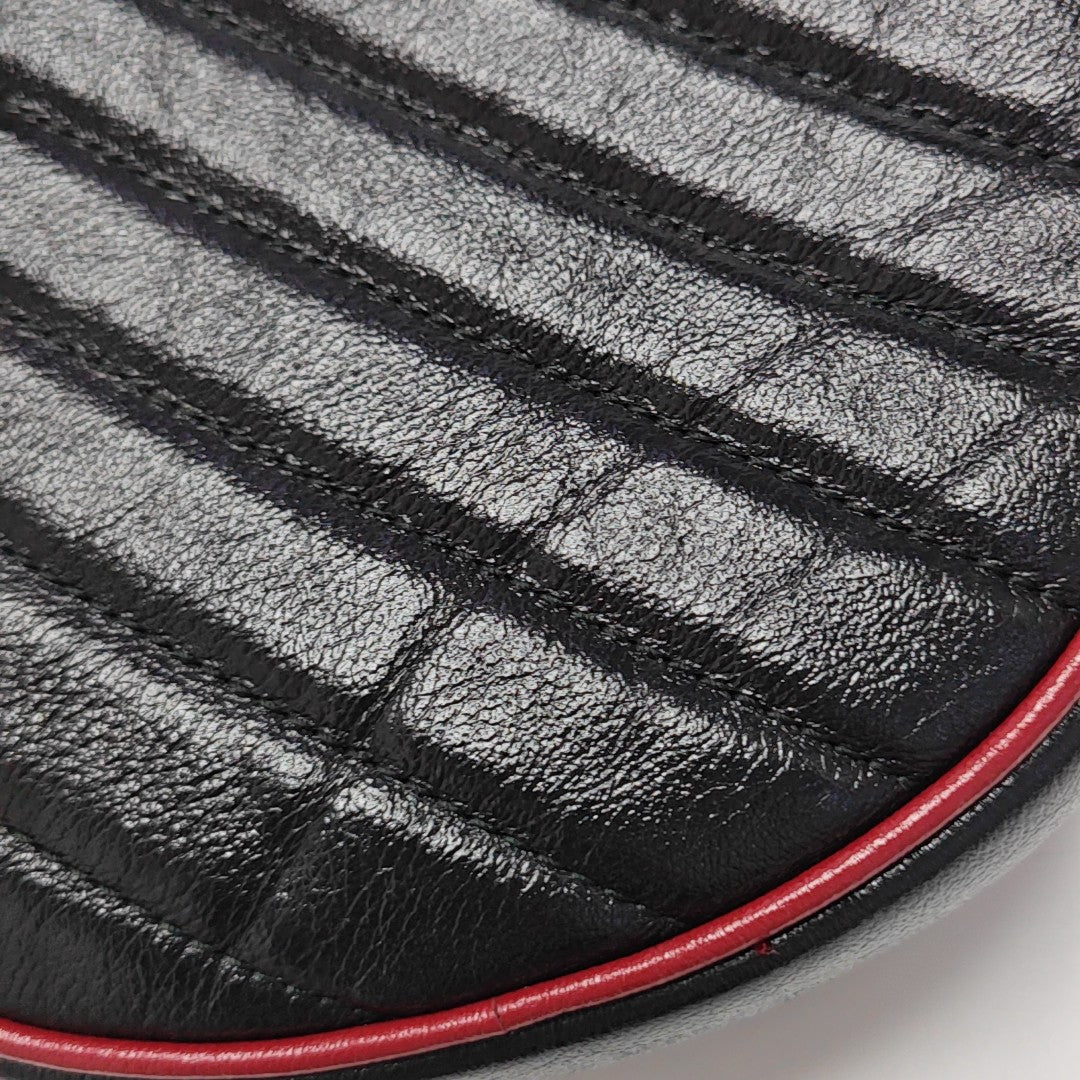 GG Marmont Mini Quilted Calfskin Black