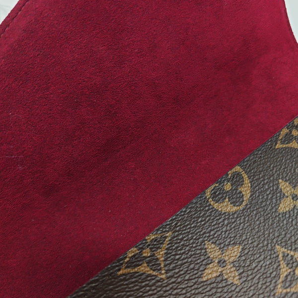 FÉLICIE Monogram Coated Canvas Brown