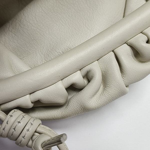 The Pouch Mini Lambskin White