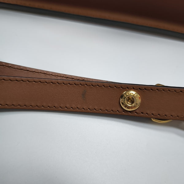 DAUPHINE MM Monogram Coated Canvas Brown