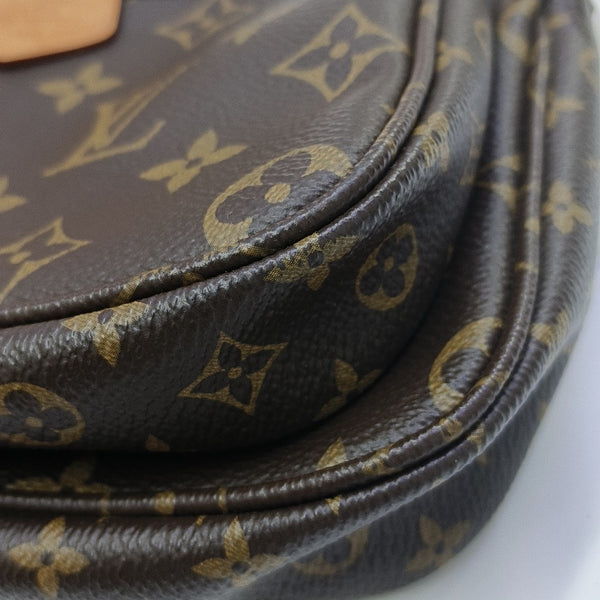 MULTI Monogram Coated Canvas Brown