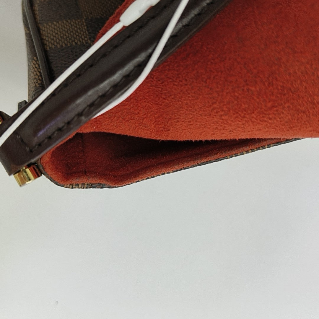 RECOLETA Damier Ebene Coated Canvas Brown