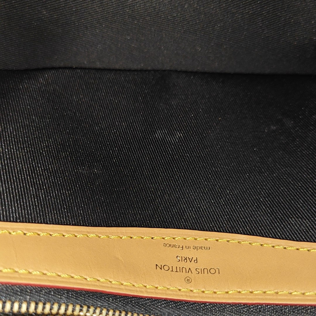 DIANE Monogram Coated Canvas Brown