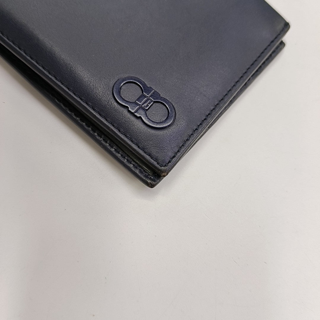 SF Calfskin Blue Wallet