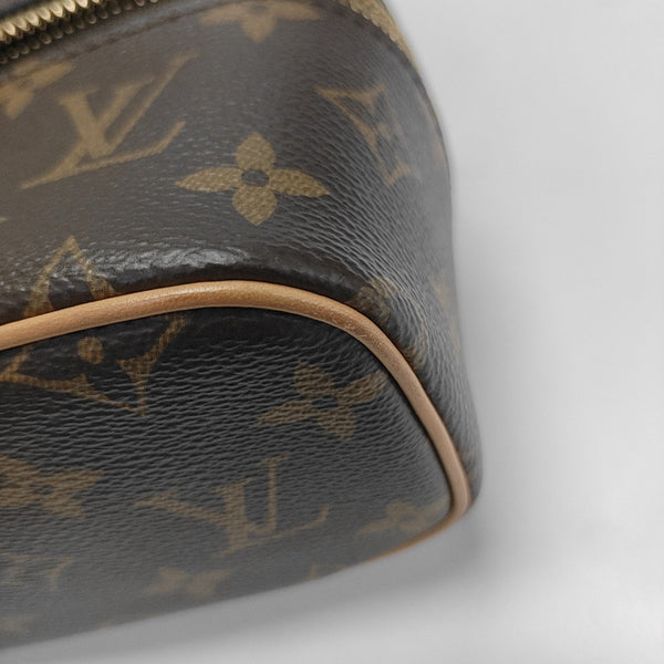 NICE Super Mini Monogram Coated Canvas Brown