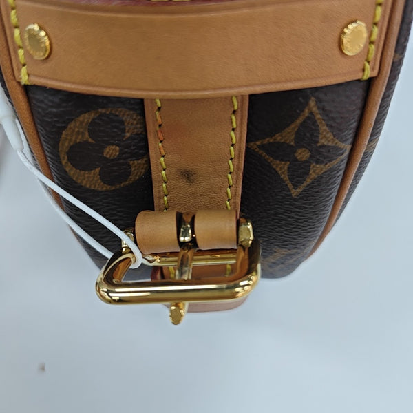 BOITE CHAPEAU MM Monogram Coated Canvas Brown