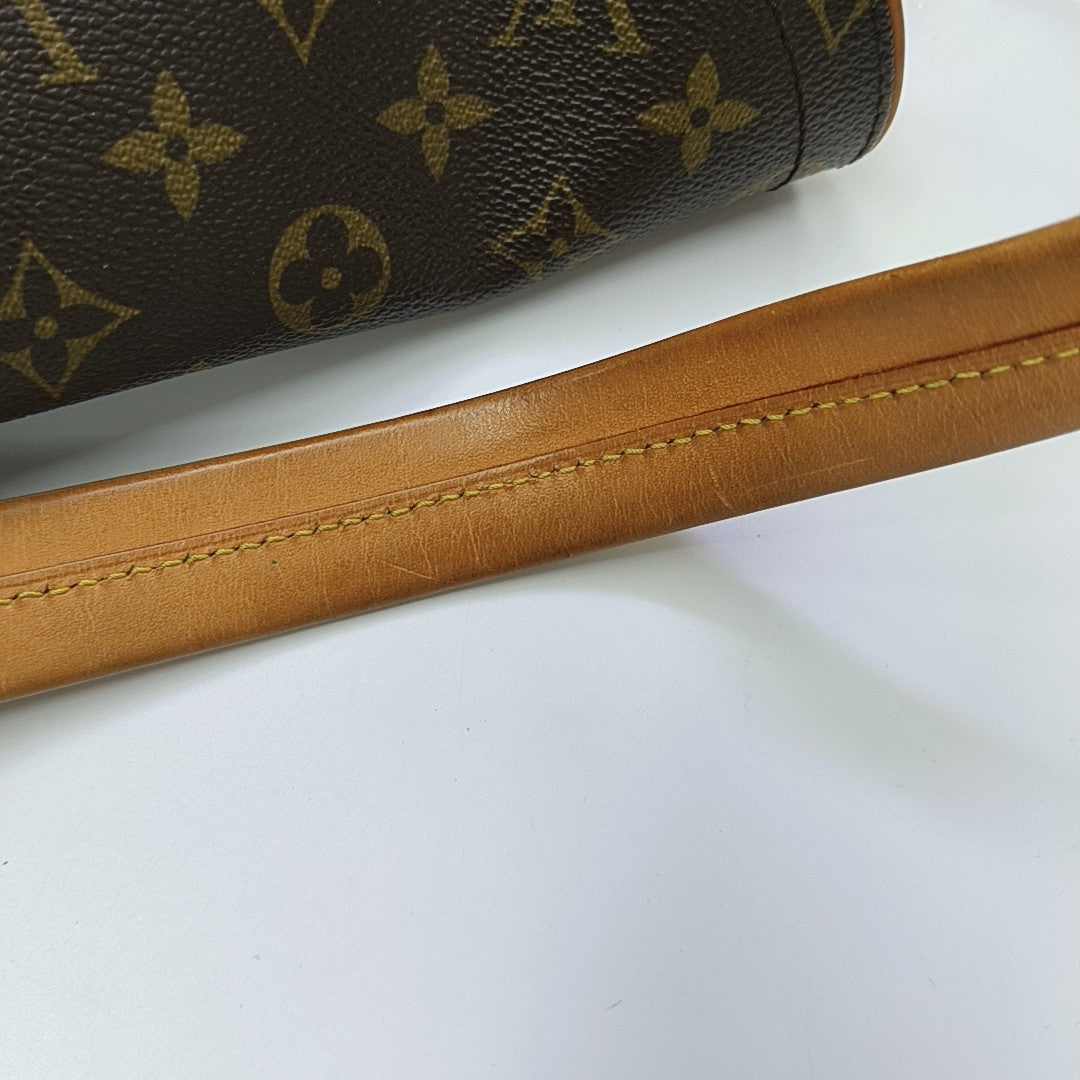 BEVERLY MM Monogram Coated Canvas Brown