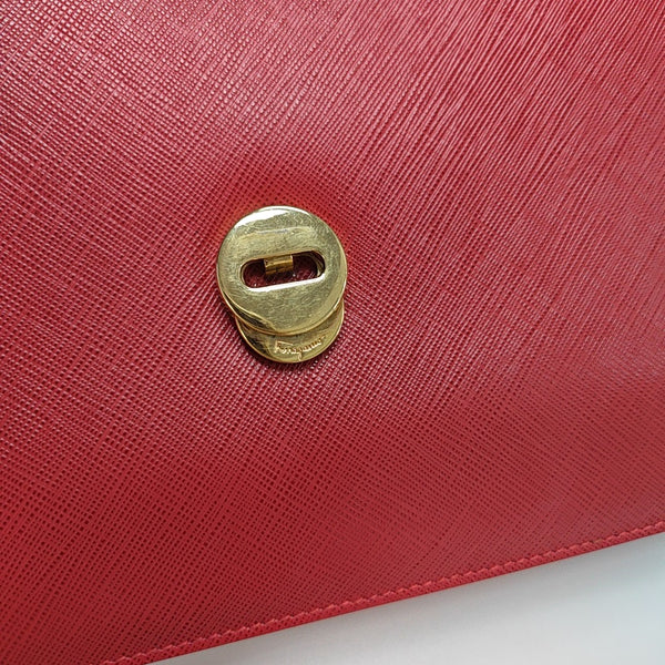Ginny Calfskin Red