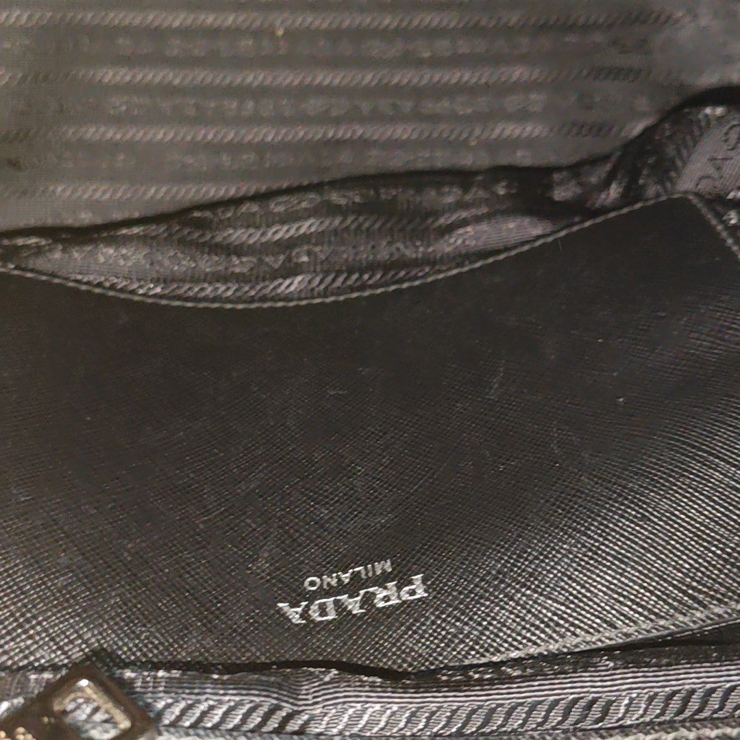 Nylon Backpack Black