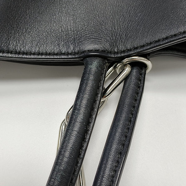 Leather Tote Bag Black