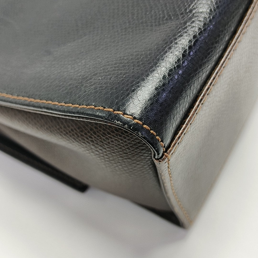 Calfskin Shoulder Bag Black