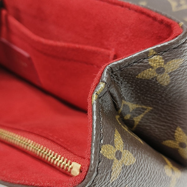 SAINT PLACIDE Monogram Coated Canvas Brown