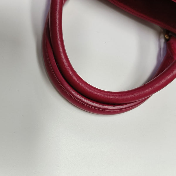 ONTHEGO PM Monogram Calfskin Red